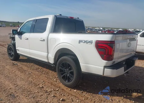 2024 Ford F-150 Platinum from USA, damaged, VIN 1FTFW7LD3RFB20210